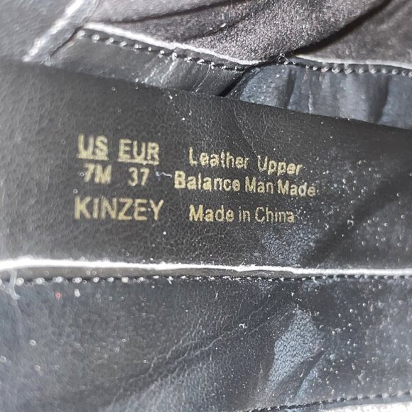 Sam Edelman Women’s Leopard Print Kinsey Leather Pointed Toe Ankle Boots Size 7 - Picture 6 of 12